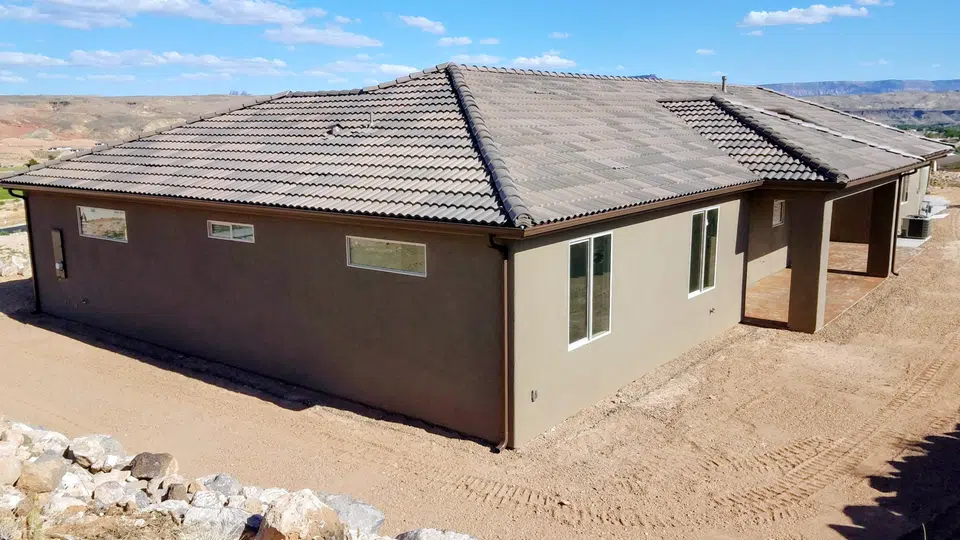Southwest Seamless Rain Gutters completed project photo