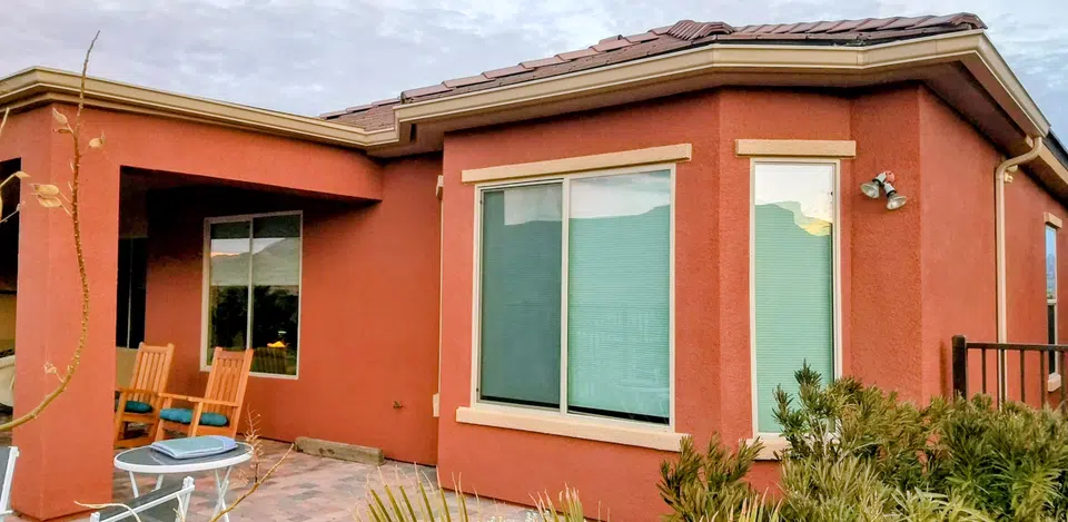 Seamless rain gutter installation by Southwest Seamless Rain Gutters