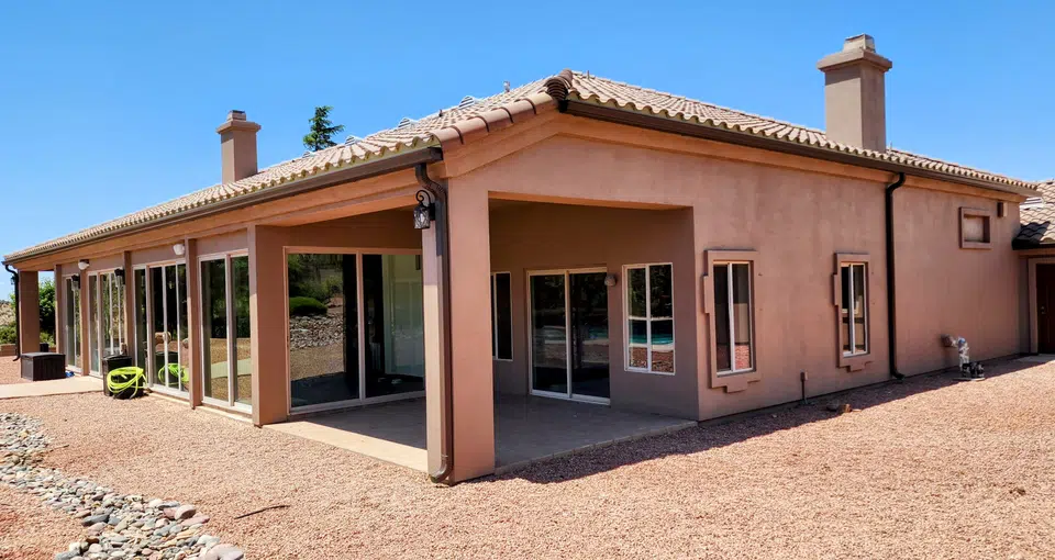 Southwest Seamless Rain Gutters completed project photo