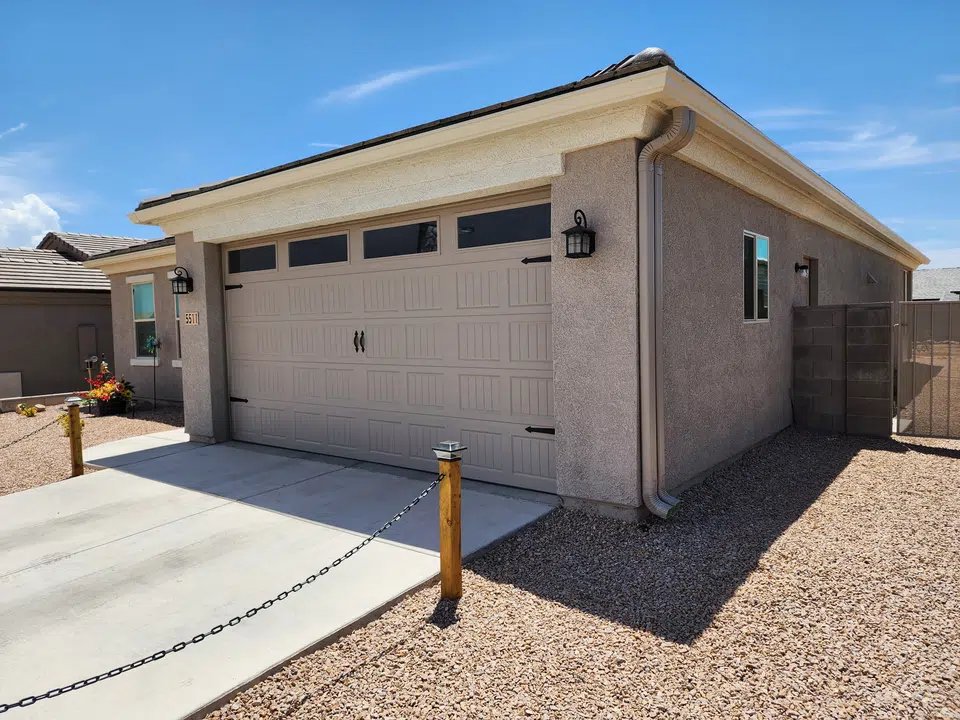Gutter installation workmanship by Southwest Seamless Rain Gutters