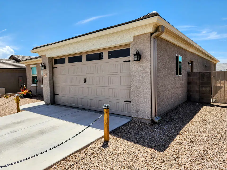 Gutter installation workmanship by Southwest Seamless Rain Gutters