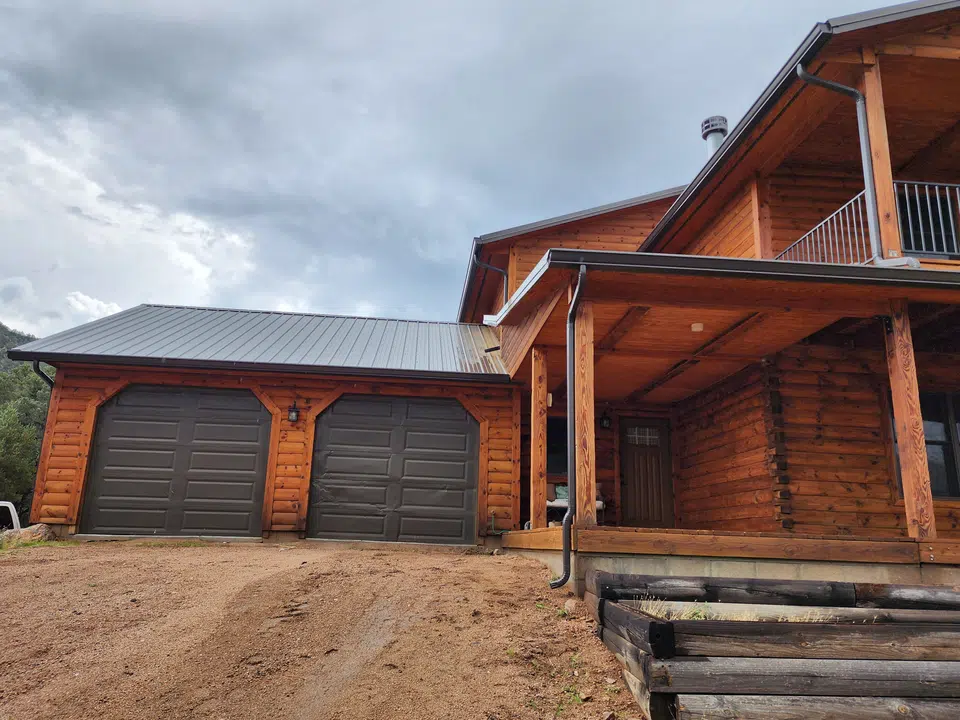 Seamless rain gutter installation by Southwest Seamless Rain Gutters