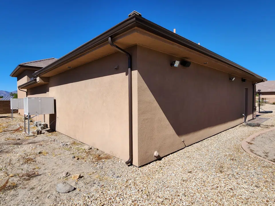 Southwest Seamless Rain Gutters completed project photo