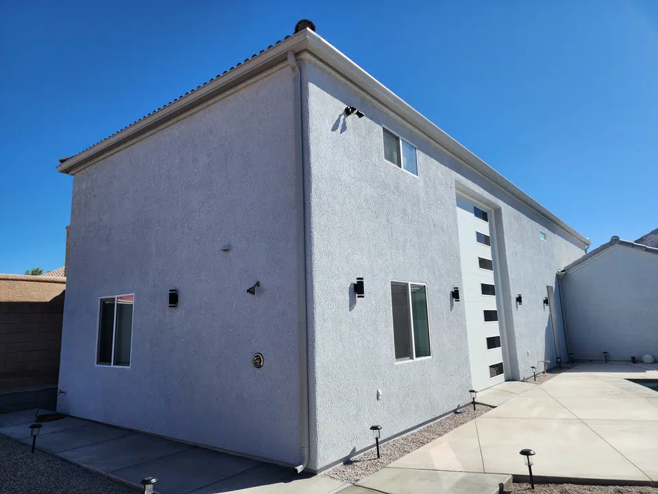 Gutter installation workmanship by Southwest Seamless Rain Gutters