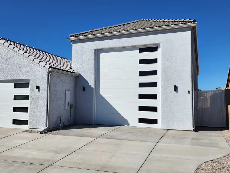 Continuous seamless gutter run after installation