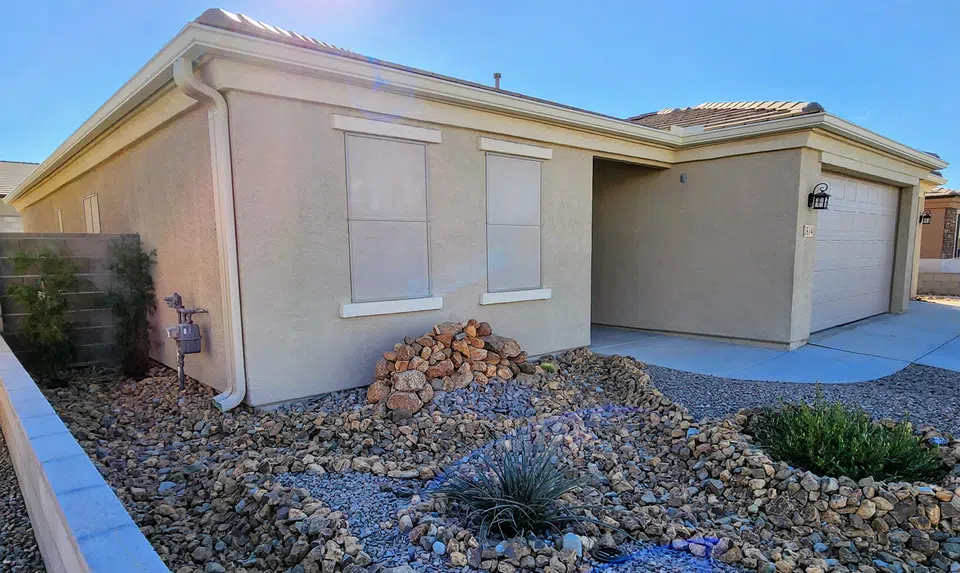 Seamless rain gutter installation by Southwest Seamless Rain Gutters