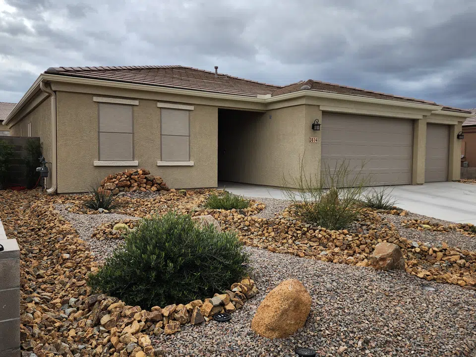 New gutters and downspout on a completed project
