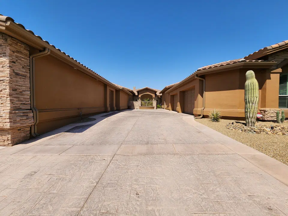 Seamless rain gutter installation by Southwest Seamless Rain Gutters