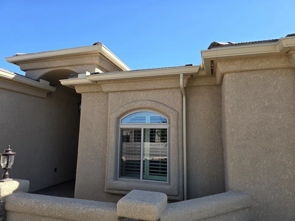 Seamless rain gutter installation by Southwest Seamless Rain Gutters