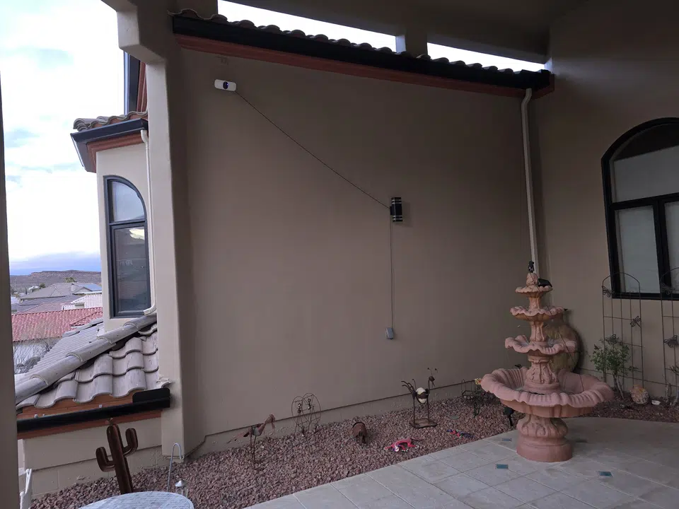 Seamless rain gutter installation by Southwest Seamless Rain Gutters