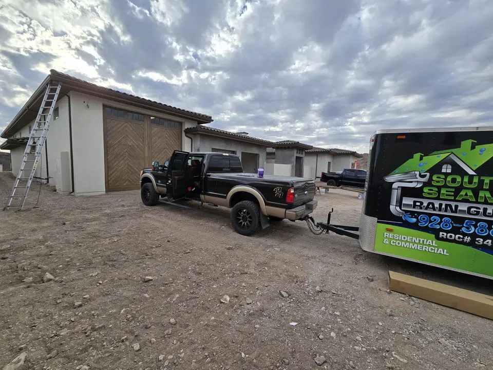 Southwest Seamless Rain Gutters completed project photo