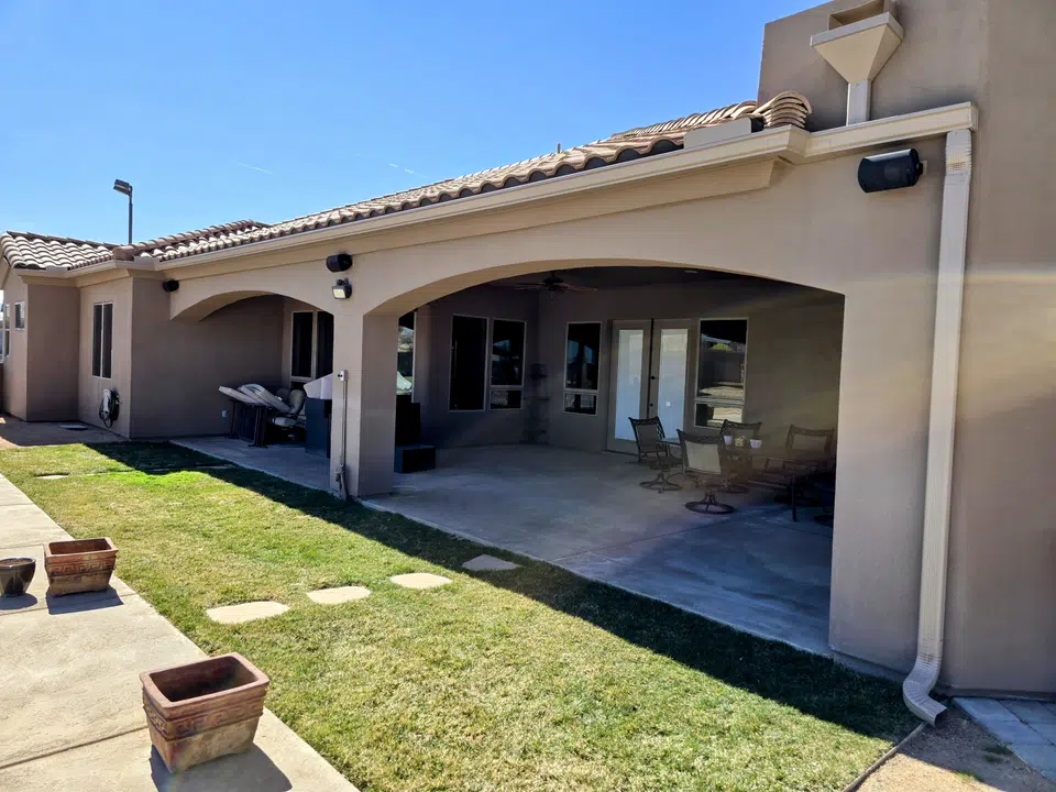 Southwest Seamless Rain Gutters completed project photo