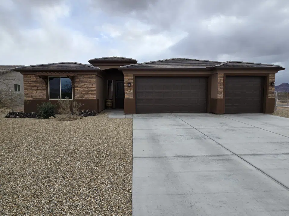 Finished gutter and drainage work on a recent project