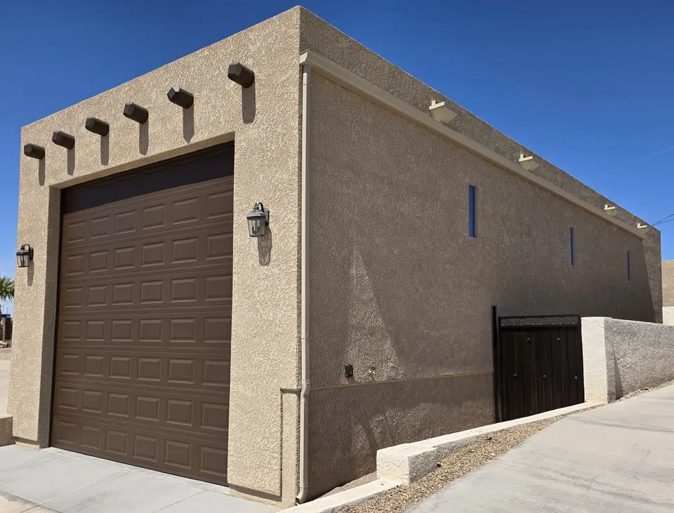 Seamless rain gutter installation by Southwest Seamless Rain Gutters
