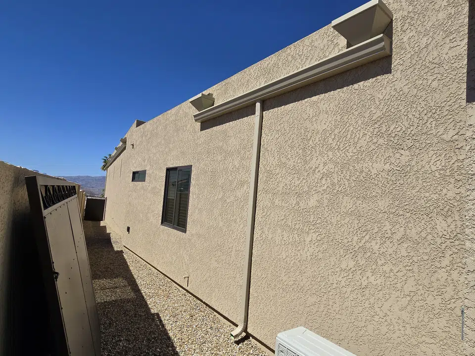 Seamless rain gutter installation by Southwest Seamless Rain Gutters