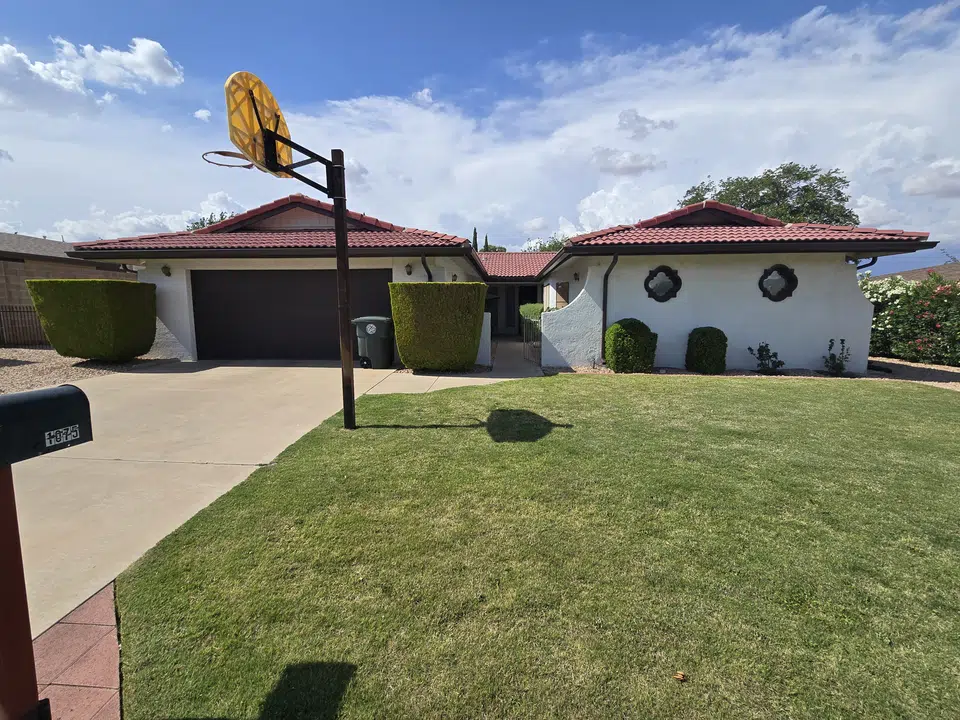 New gutters and downspout on a completed project