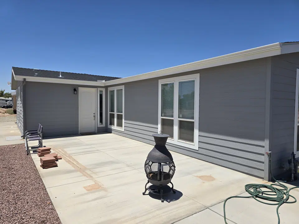 Seamless rain gutter installation by Southwest Seamless Rain Gutters