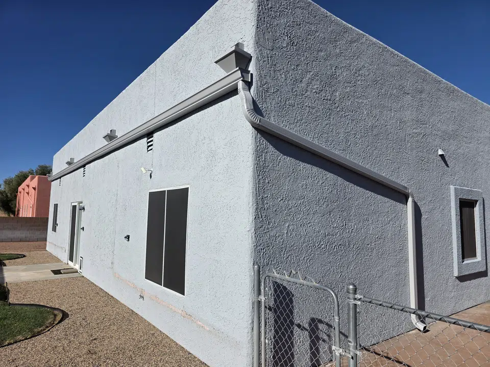 Southwest Seamless Rain Gutters completed project photo