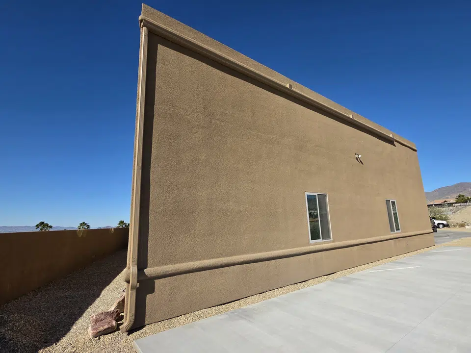 Gutter installation workmanship by Southwest Seamless Rain Gutters